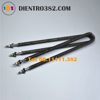 U sấy 60cm, điện trở sấy chữ u dài 60cm, mây so sấy 60cm có cánh tản nhiệt - điện trở 382