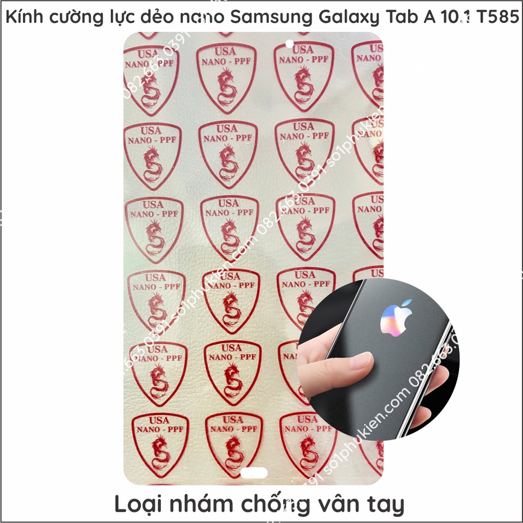 Dán cường lực dẻo nano dành cho Samsung Galaxy Tab A 10.1 T585/ Tab A 10.1 2019