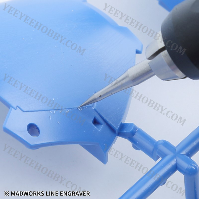 DỤNG CỤ MÔ HÌNH MADWORKS - MŨI CHISEL TẠO LẰN CHÌM CHO MÔ HÌNH RESIN LINE ENGRAVER