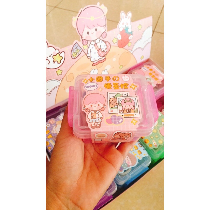 Hộp washi tape mini mẫu mới cưng xỉu