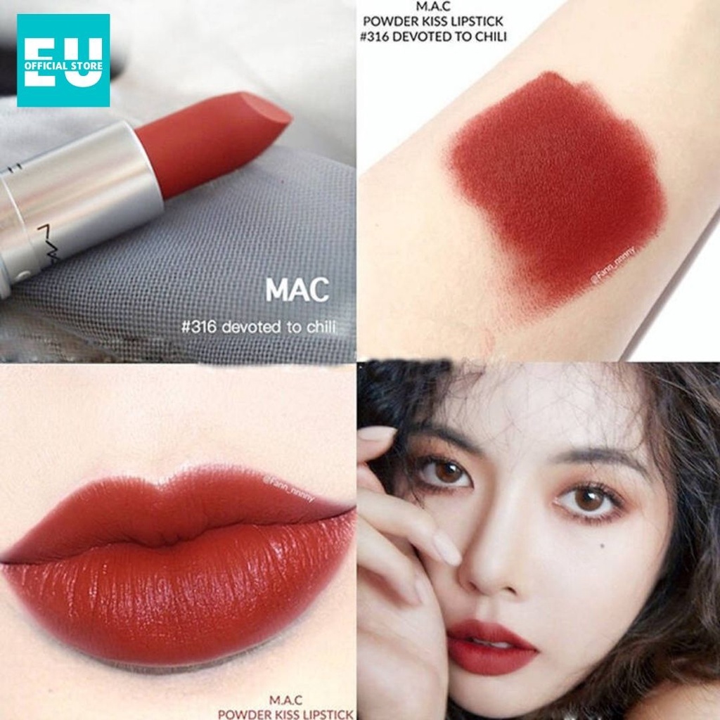 Son Kem MAC Powder Kiss Liquid Lipcolour / Son Thỏi MAC Powder Kiss Lipstick Full Size