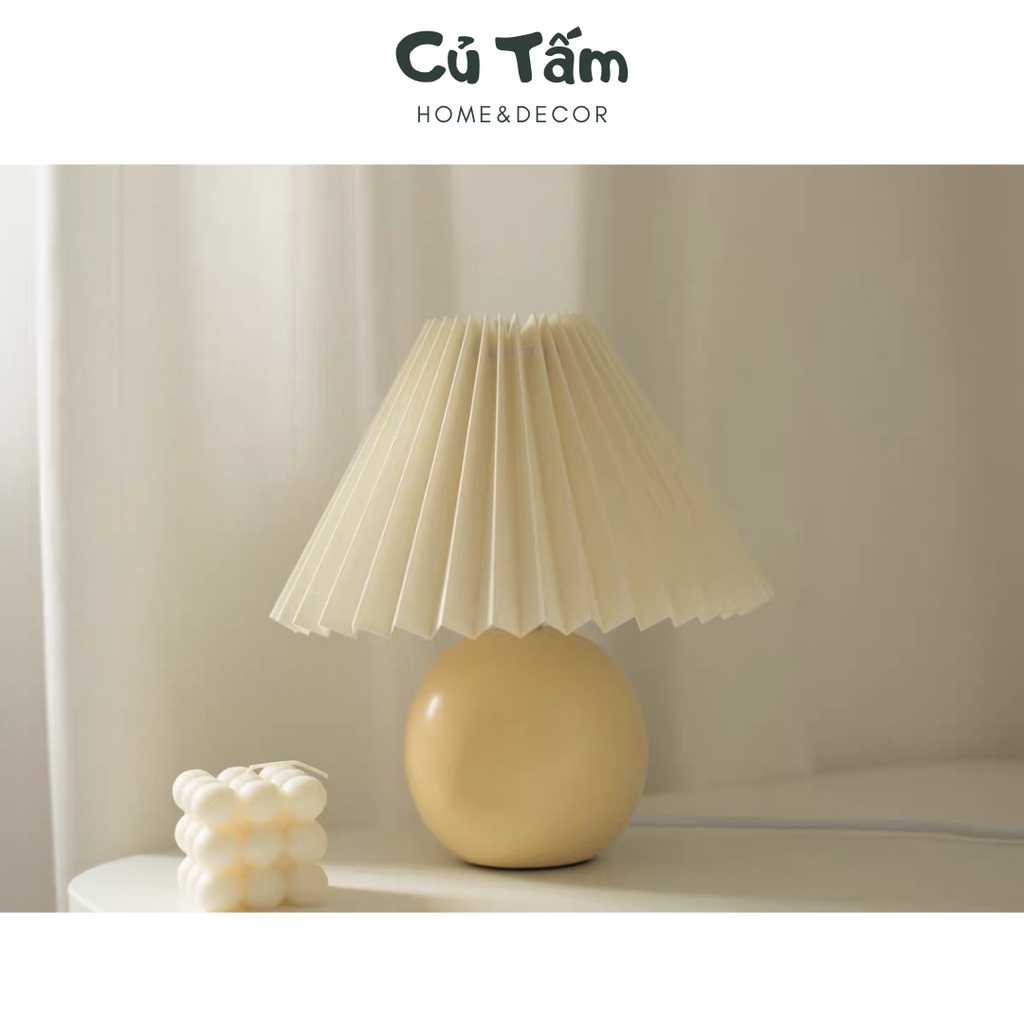 Đèn ngủ, đèn trang trí decor cao cấp phong cách Hàn Quốc - cutam.homedecor