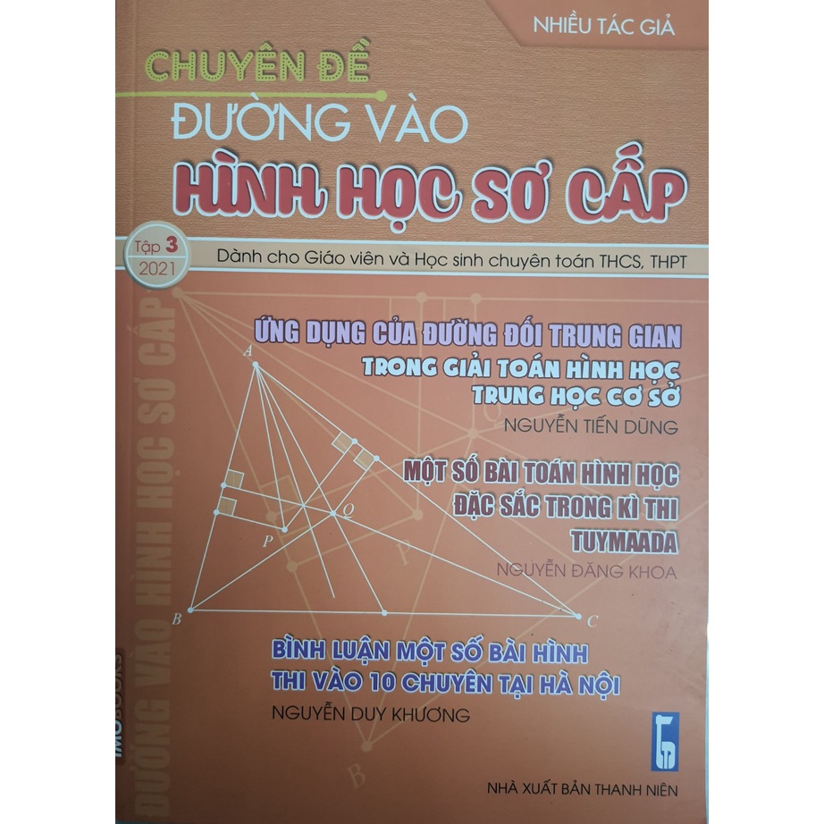 Sách - Chuyên đề đường vào hình học sơ cấp - Tập 3