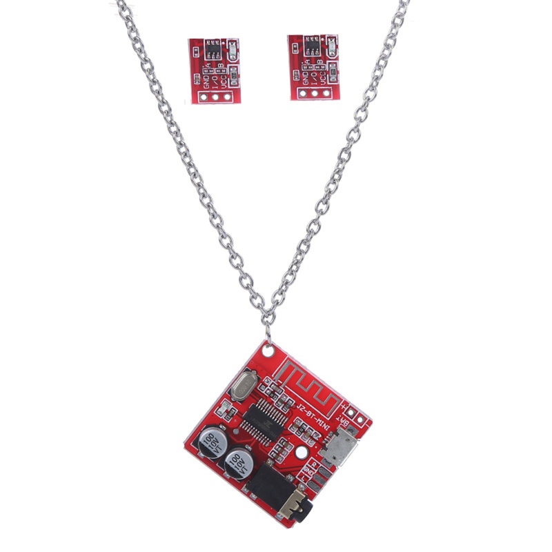 Mặt Vòng cổ Hình Chip Điện Tử Phong Cách Steampunk Cá Tính Cho Nam Nữ