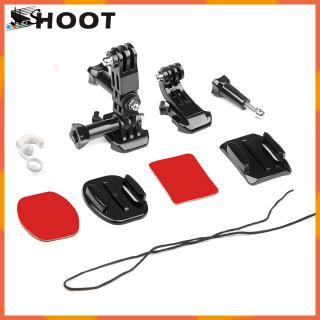Giá Đỡ Camera Hành Trình Xiaomi Yi 4k Sjcam Go Pro Gắn Mũ Bảo Hiểm
