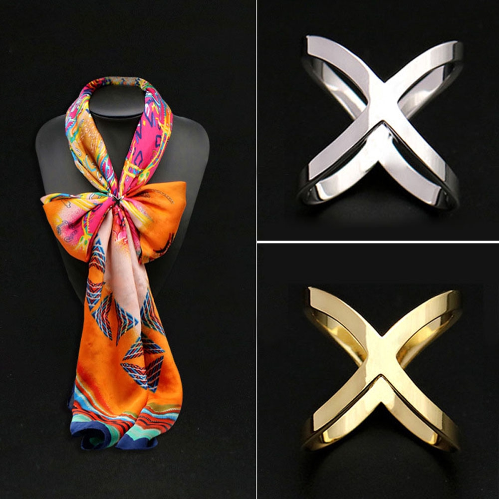 Lanfy Gift Fashion Women Accessories Hollow Brooch Pin Ring