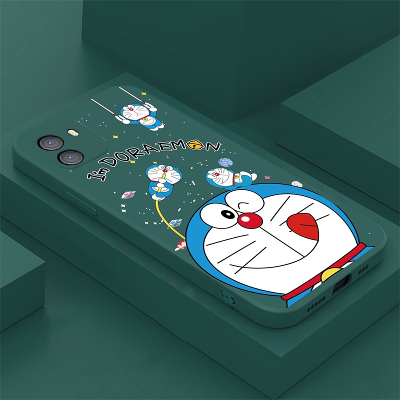 Ốp Điện Thoại Silicon Mềm Hình Doraemon Cho IPhone 13 Pro Max IPhone11 IPhone12 IPhoneXR XS 6 6S 7 8 Plus