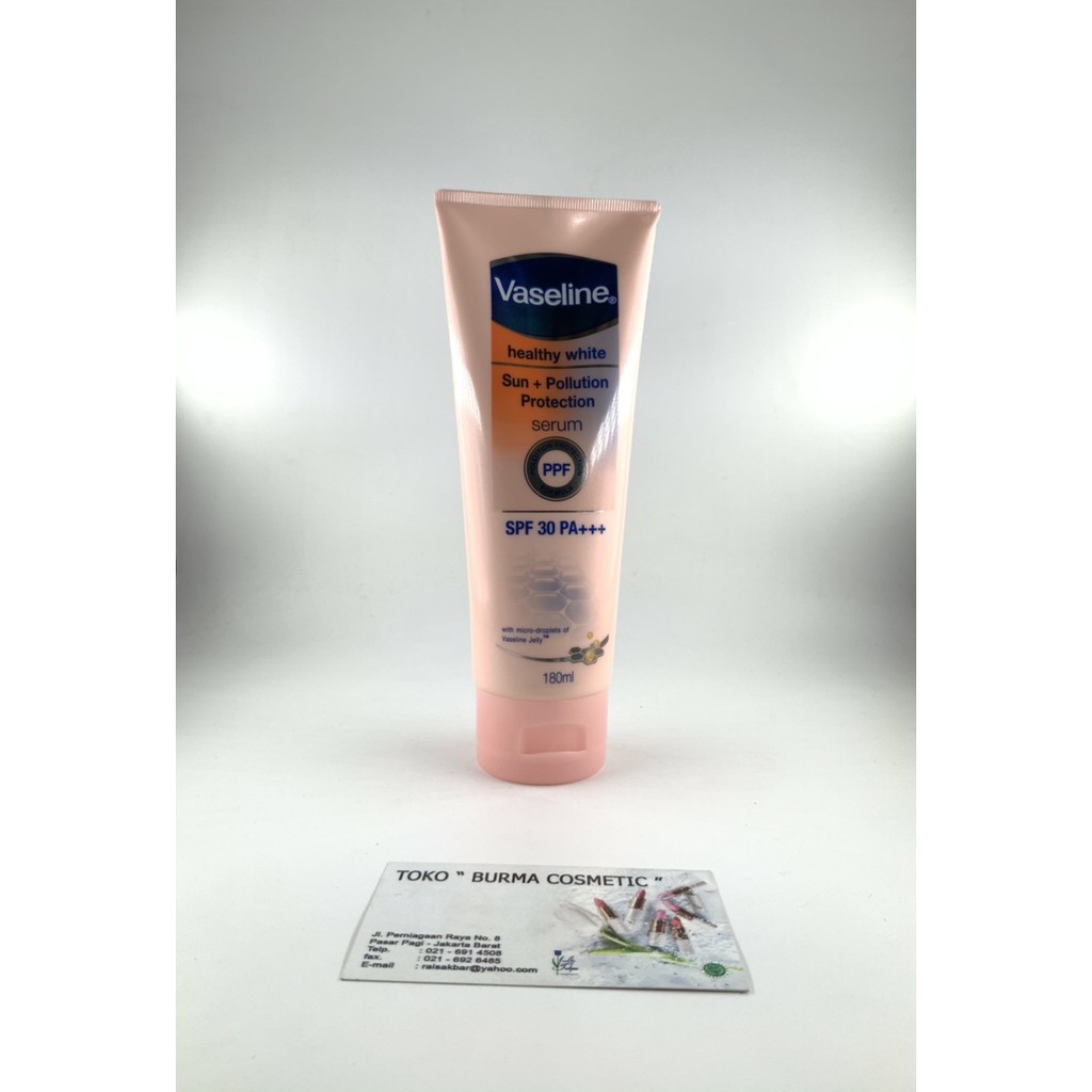 (hàng Mới Về) Serum Vaseline Chống Nắng Spf 30 Pa + + + Dung Tích 180 ml