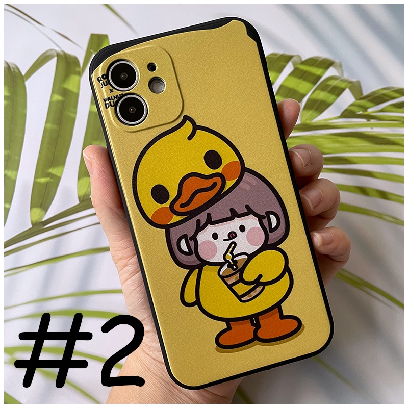 For XIAOMI 11 LITE 12LITE Redmi 10C 10 9A 10A 9C 9T 7 8 9 NOTE6 NOTE7 NOTE8 NOTE9 9S NOTE10 NOTE11 NOTE12 S 4G 5G POCO X5 M5 M5S X3 M3 M4 PRO  Yellow duck TPU soft case