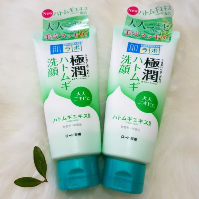 Sữa rửa mặt Hada Labo Gokujyun Face Wash 100ml Nhật Bản