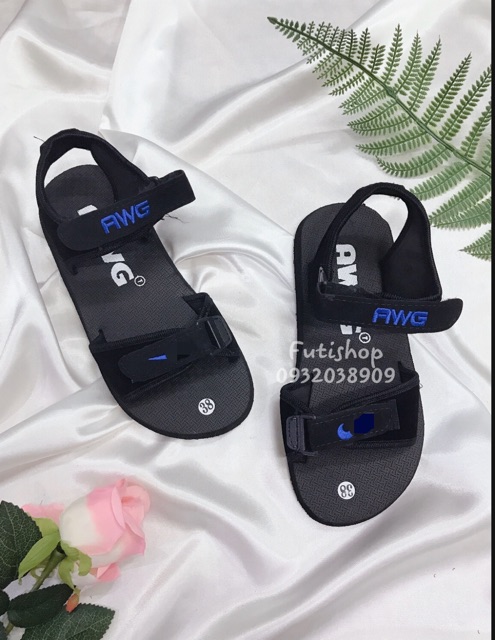 Giày sandal học sinh size nam nữ AWG