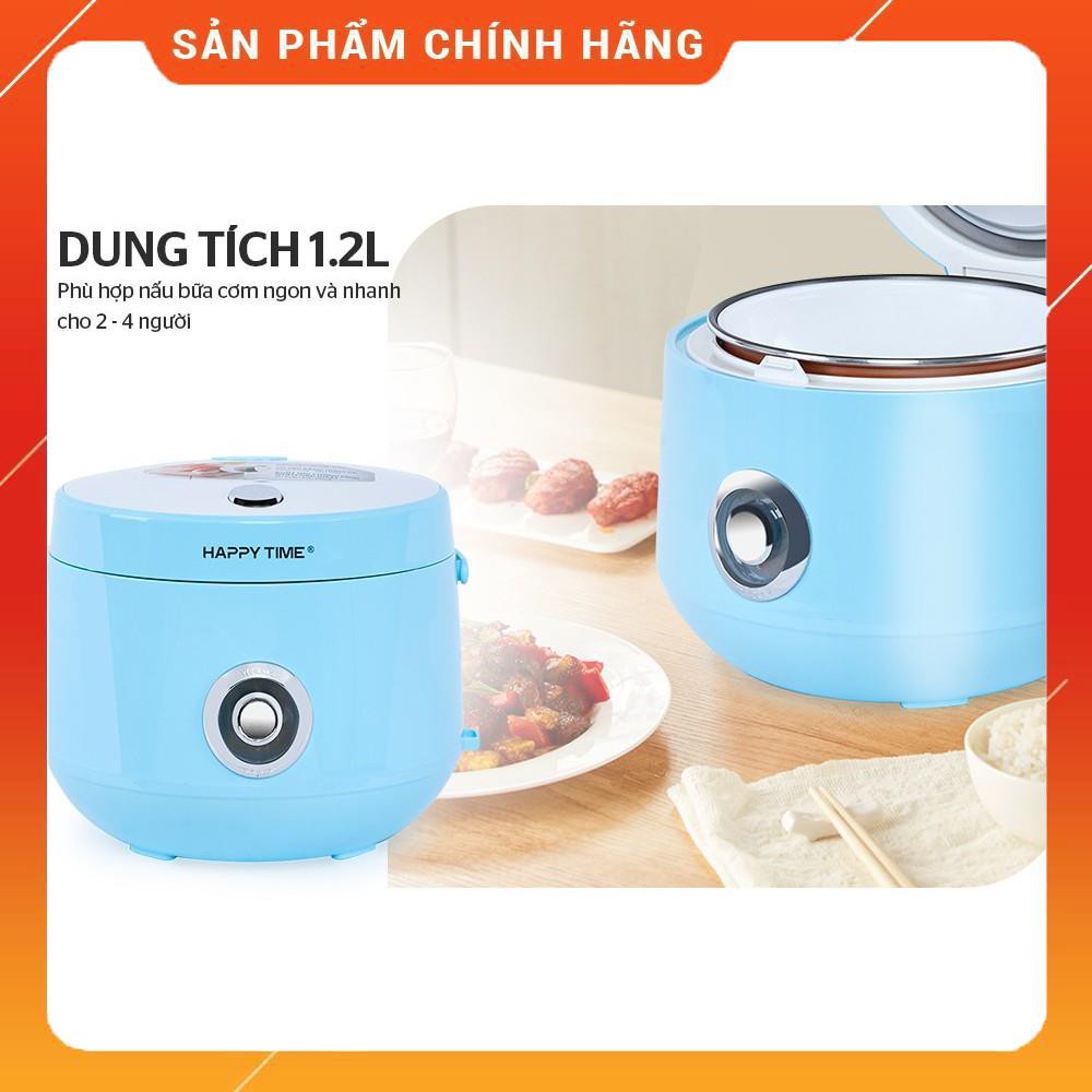 Nồi Cơm Điện Happy Time HTD8522G 1,2l Màu Xanh, Kiểu Dáng mới lạ, độc đáo - Lòng nồi Chống Dính Cao Cấp. | BigBuy360 - bigbuy360.vn