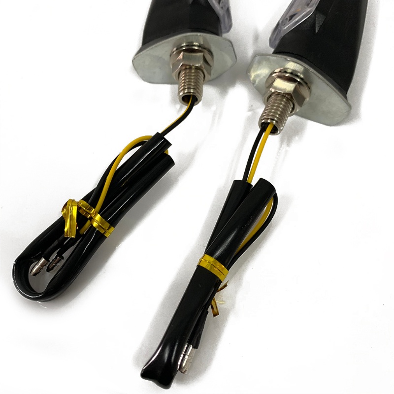 Set 2 Đèn Xi Nhan 12V Màu Hổ Phách Thay Thế Dành Cho Xe Mô Tô