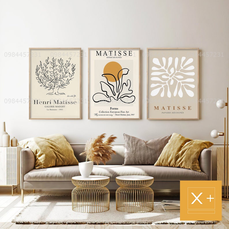 Tranh treo tường phòng khách, tranh treo tường decor Xingdecor, có đinh tặng kèm, tranh chống ấm, X689