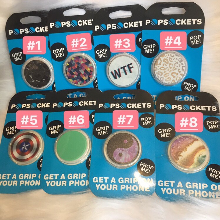 Giá đỡ đa năng Popsocket nhiều mẫu - Đỡ điện thoại, quấn tai nghe, hỗ trợ xem phim