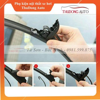 Gạt Mưa Mềm BOSCH Size 14 Đến 26