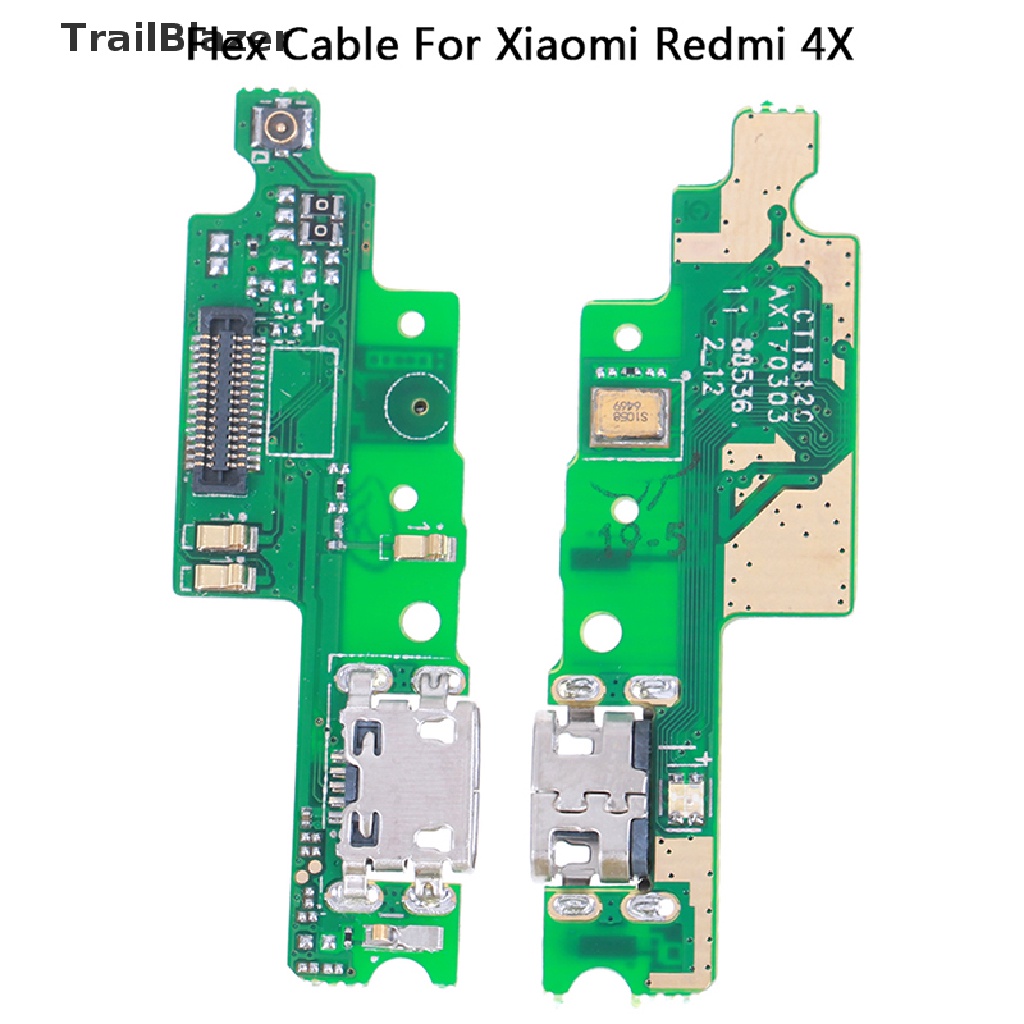 Tbvn 1Pc USB board plug charge port dock connector flex cable for Xiaomi Redmi 4X Jelly