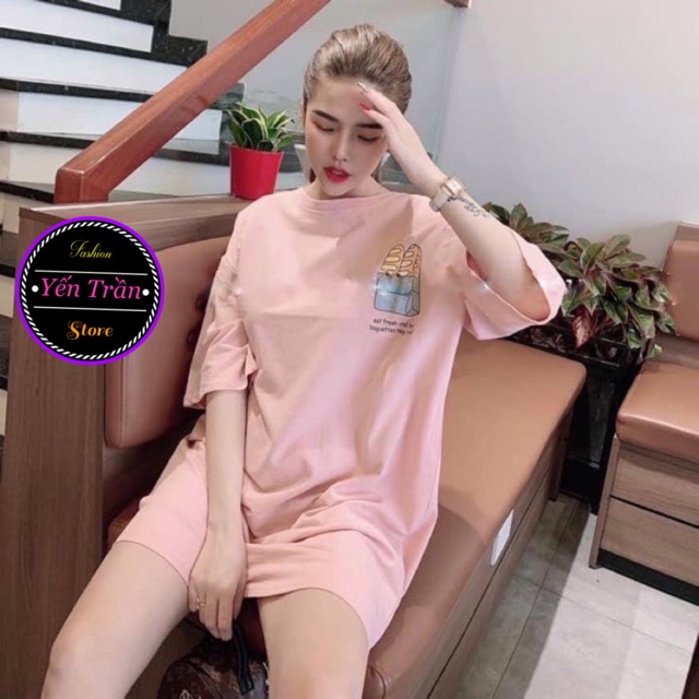 Váy phông xuông bánh mì dáng rộng | BigBuy360 - bigbuy360.vn