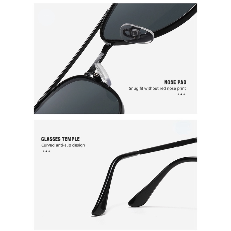 Kính Mát Gọng Kim Loại Phong Cách Retro Thời Trang