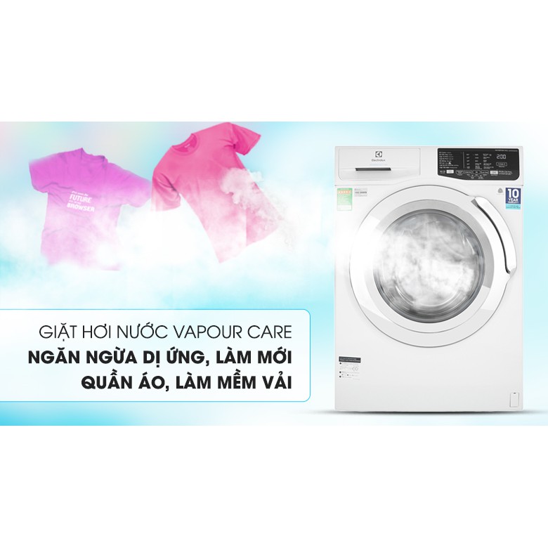 Máy giặt Electrolux Inverter 10 kg EWF1024BDWA, máy giặt electrolux, máy giặt 10kg, máy giặt giá rẻ.