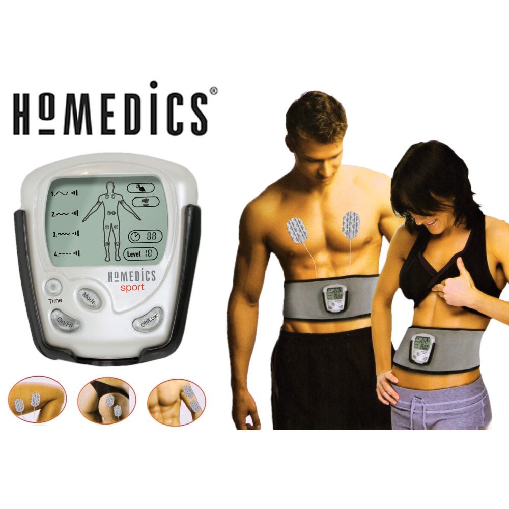 Máy massage bụng, đai massage bụng, giảm mỡ bụng HoMedics HST-200-EU