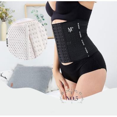 Đai Gen Nịt Bụng thông hơi Loại 6 Hàng Móc Cài Giảm Eo Định Hình thế hệ mới - Nịt Bụng Giảm Mỡ Sau Sinh | BigBuy360 - bigbuy360.vn