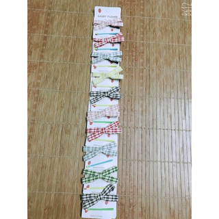 Sét 2 kẹp tóc nơ siêu xinh