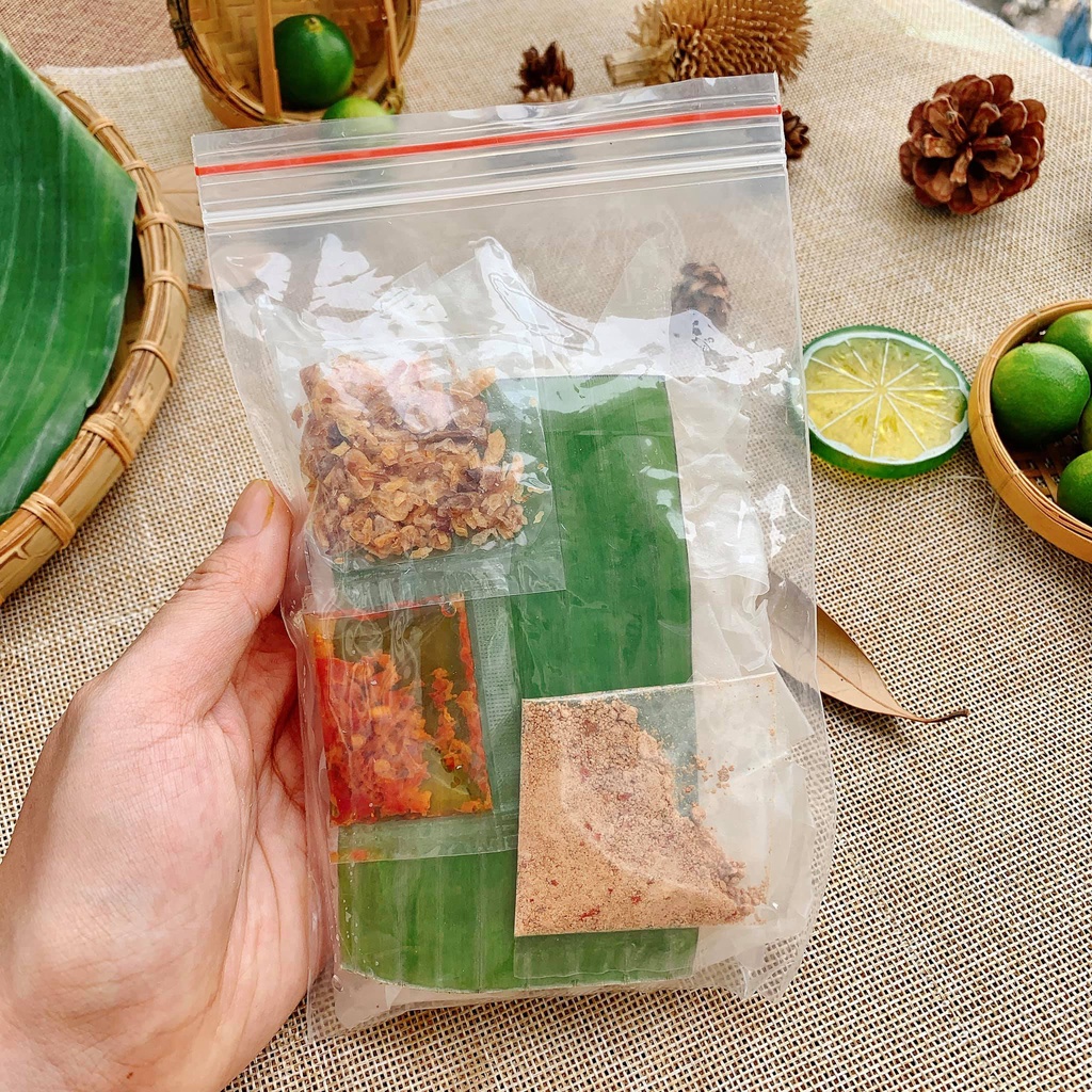 Bánh tráng phơi sương sate hành phi muối cay ( mới )