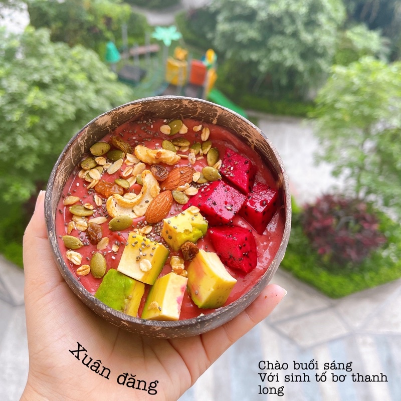 Granola siêu hạt 5% yến mạch, giảm cân, eatclean, healthy