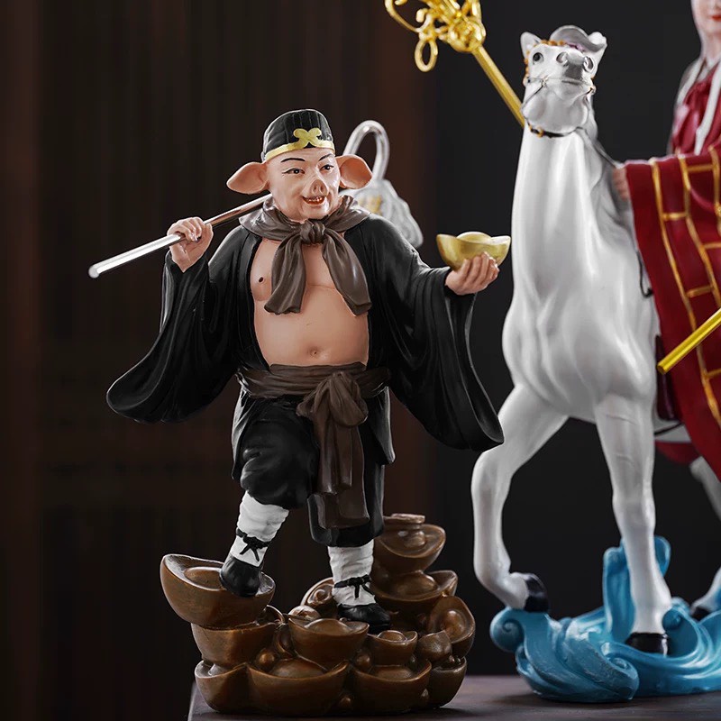 TƯỢNG XÔNG TRẦM 4 THẦY TRÒ ĐƯỜNG TĂNG ĐI THỈNH KINH - TỰ THANH