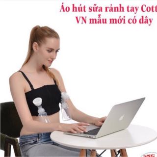 Áo Hút Sữa Rãnh Tay Có Dây