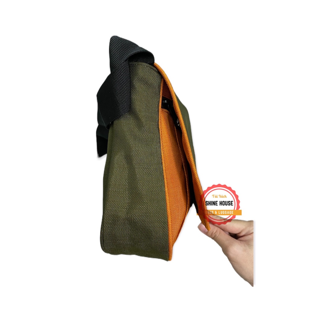Túi Đeo Chéo Đeo Vai Nắp Vòng Crumpler Dành Cho Nam Nữ Màu Cam Nổi Bật - Shine House