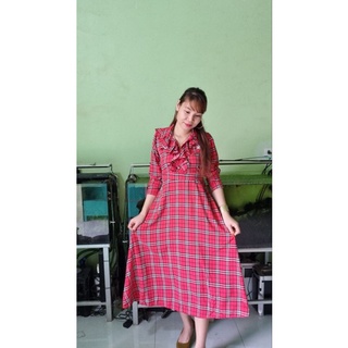 Đầm Maxi Na Trịnh  cổ bèo