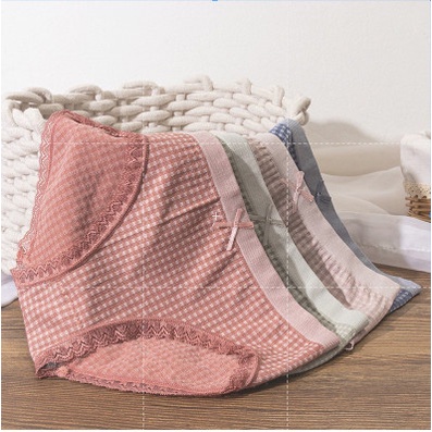 [Ảnh thật] Quần lót nữ ren kẻ chất cotton chất thoáng mát N126 siêu rẻ-hotdeal247