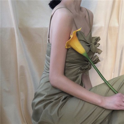 đầm 2 dây dáng dài ngọt ngào siêu xinh 2021