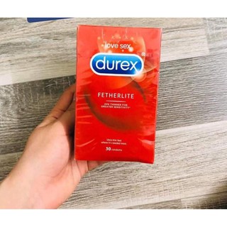 Bao cao su siêu mỏng Durex Fetherlite Ultra Thin 30 miếng - Hàng Úc nội địa