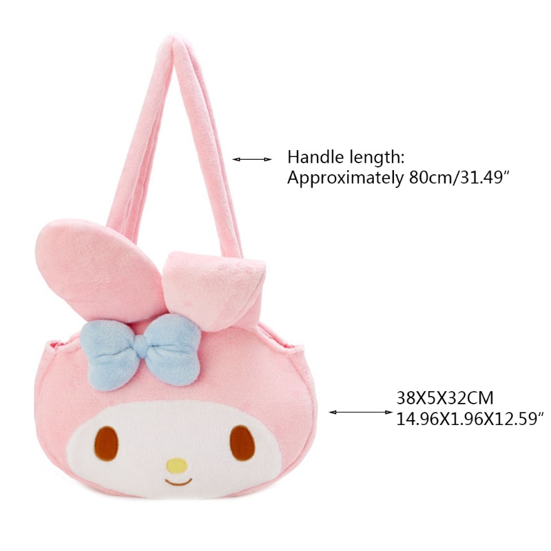 Ví Đựng Mỹ Phẩm Hình Tai Thỏ Xinh Xắn