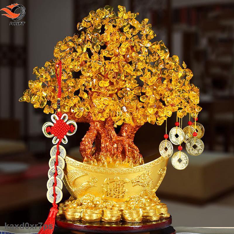 Trợ Giá Cây kim tiền với kích thước 16*8*18cm dùng để trang trí nhà mang lại tài lộc