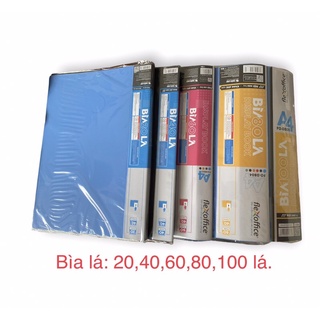Bìa Lá A4 Chính Hãng Loại 20,40,60,80,100 lá