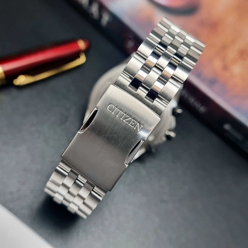 Đồng Hồ Nam Citizen BL8140-80L PERPETUAL CALENDAR Eco-Drive Dây Sắt Mặt Xanh