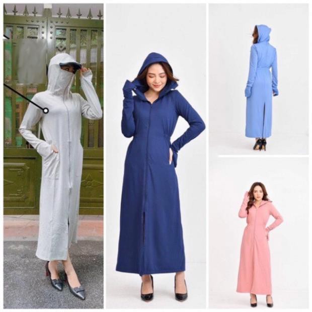 Áo khoác chống nắng nữ toàn thân thông hơi mát lạnh LN05 | BigBuy360 - bigbuy360.vn