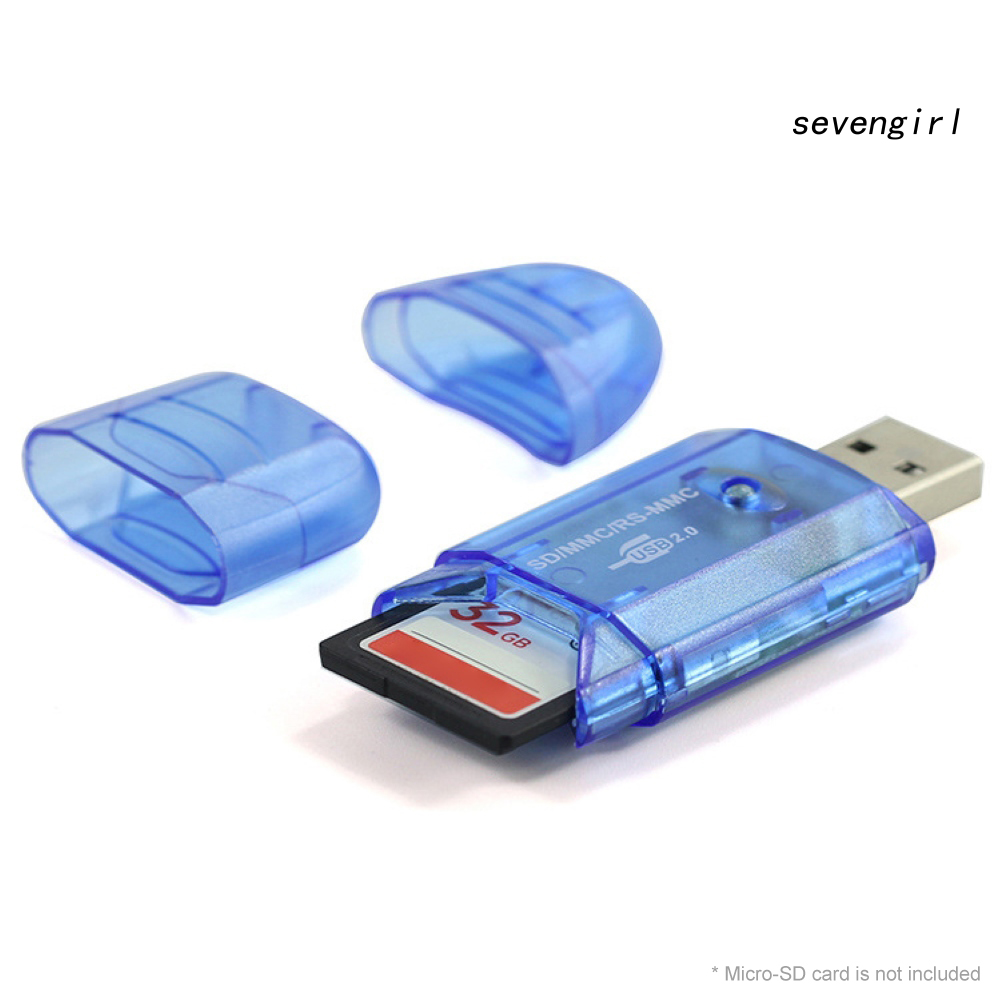 Đầu Đọc Thẻ Nhớ Mini Usb 2.0 Tốc Độ Cao Cho Máy Tính