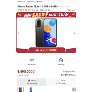 Ốp lưng Xiaomi Redmi Note 11 4G / Note11S