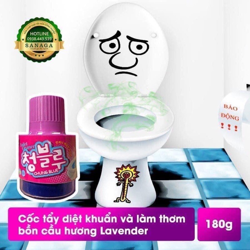 lọ tẩy tolet