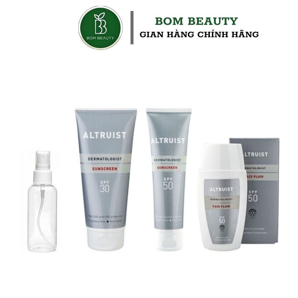 Mẫu thử Kem chống nắng Altruist các dòng | BigBuy360 - bigbuy360.vn