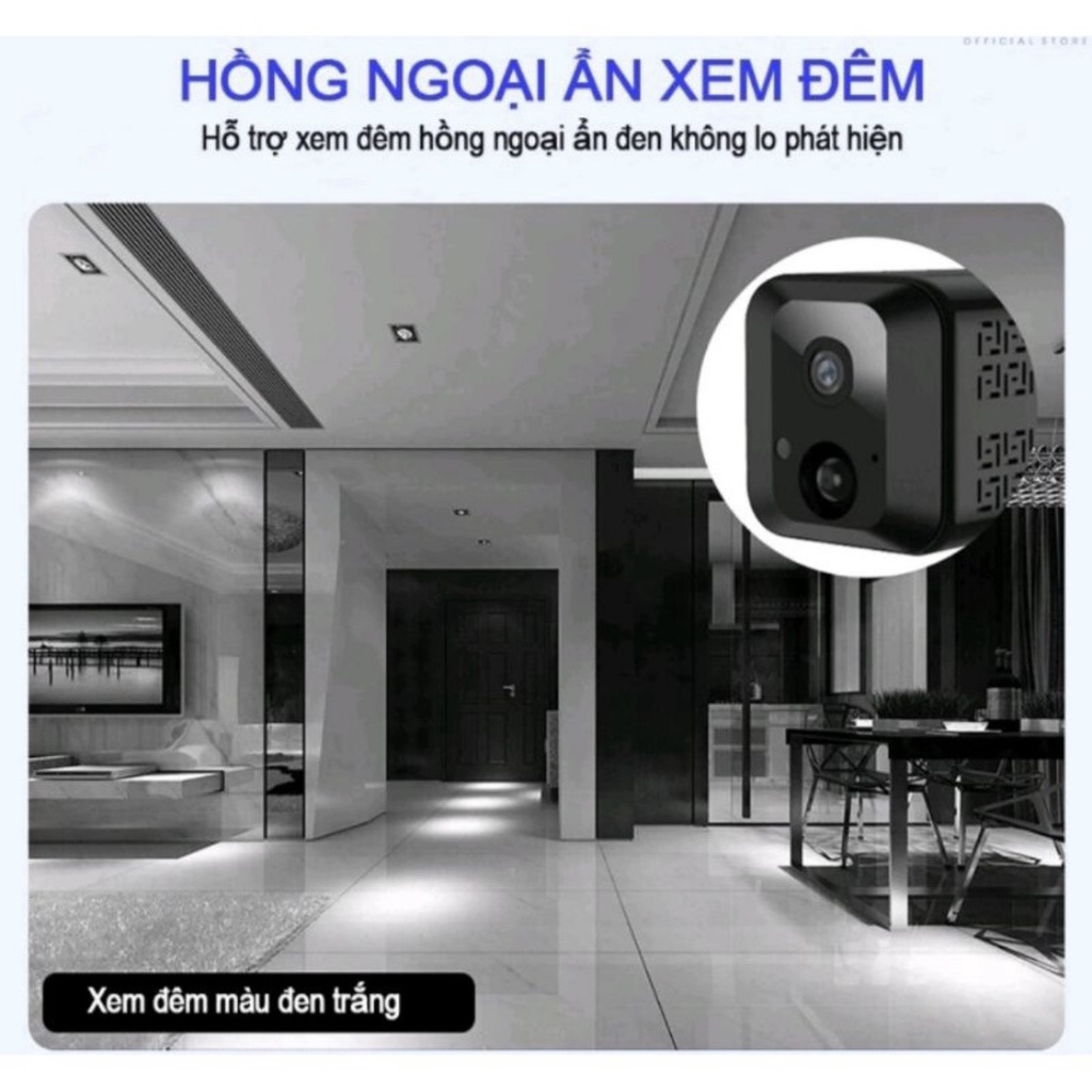 Camera 4G Fullhd 1080P dùng sim 4G - TÍCH HỢP PIN, không cần wifi, kết nối điện thoại mini, giám sát - BẢO HÀNH 12 THÁNG