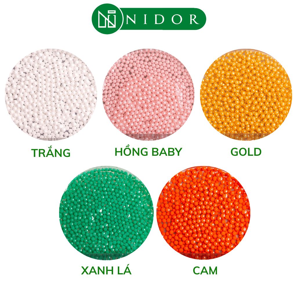 100G Hạt Ngọc Trai Tự Vỡ Dưỡng Ẩm, Săn Chắc Da, Chống Lão Hóa - Hạt Trang Trí Mỹ Phẩm -  Softlets Pearl