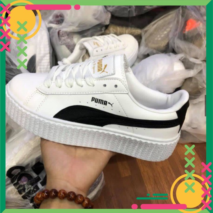 Puma trắng·nữ ❤️FreeShip❤️ Giày puma nữ Hàng Cao Cấp - Sneaker Puma Thể Thao Phối Đồ Cá Tính Trend 2021❤️Fullsize