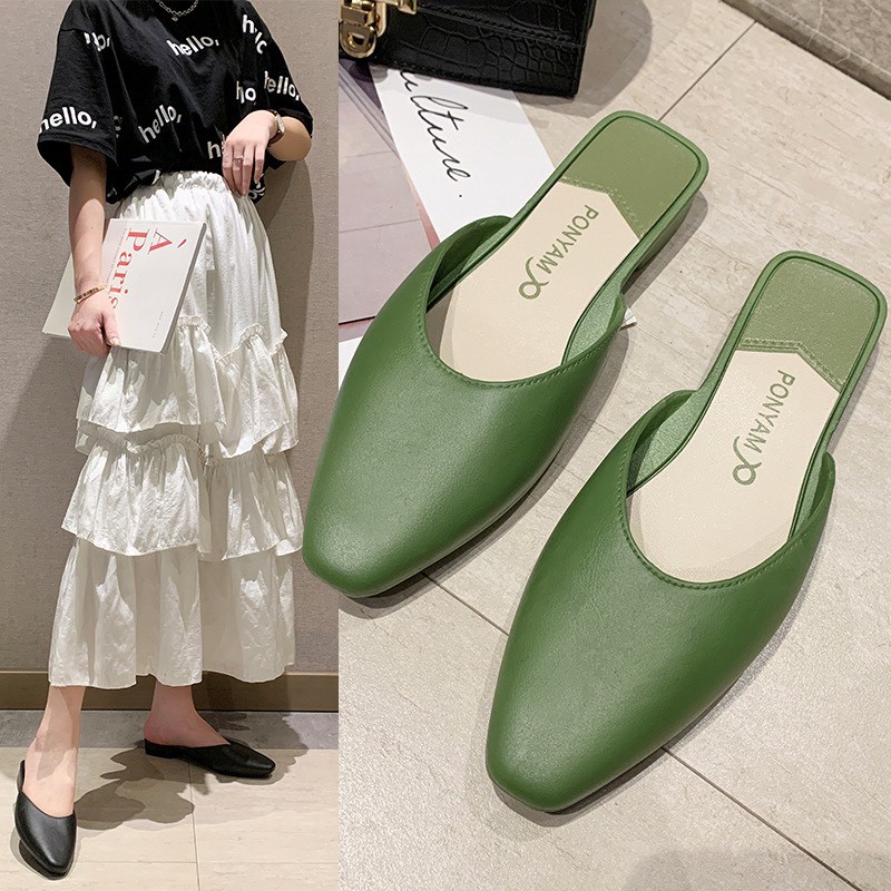 Dép nữ mules thời trang 🍀𝖘𝖎𝖊̂𝖚 𝖒𝖊̂̀𝖒🍀𝖘𝖎𝖊̂𝖚 𝖊̂𝖒 - Sục nữ mules sang trọng đế cao 3p 🍀𝖈𝖚̛̣𝖈 𝖙𝖎𝖊̣̂𝖓 𝖑𝖔̛̣𝖎🍀chống nước