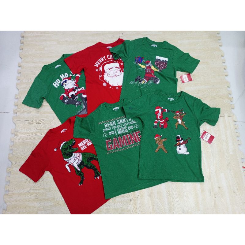 Áo thun teen kid nhiều kiểu Xmas, hàng xuất xịn